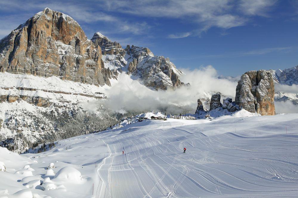 پیست اسکی کورتینا دی آمپزو در ایتالیا