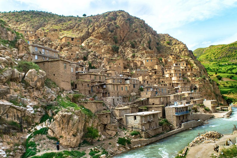 روستای پالنگان بهترین جای دیدنی کردستان