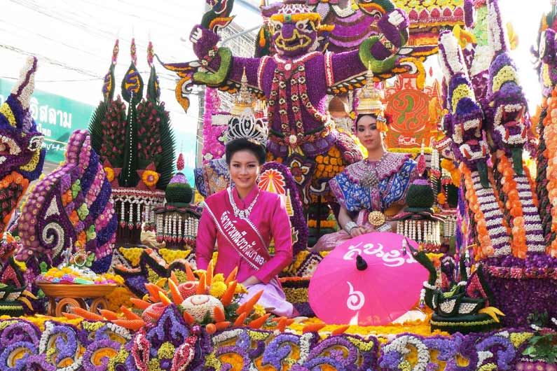 جشنواره گل-فستیوال های تایلند