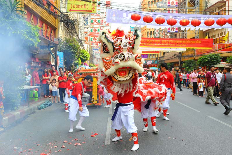 جشنواره سال نو چینی- فستیوال های تایلند