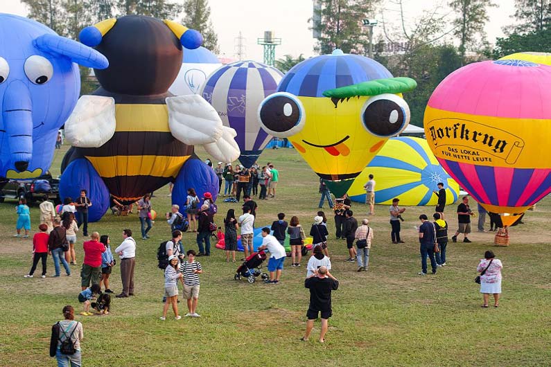 جشنواره بالن ها- فستیوال های تایلند