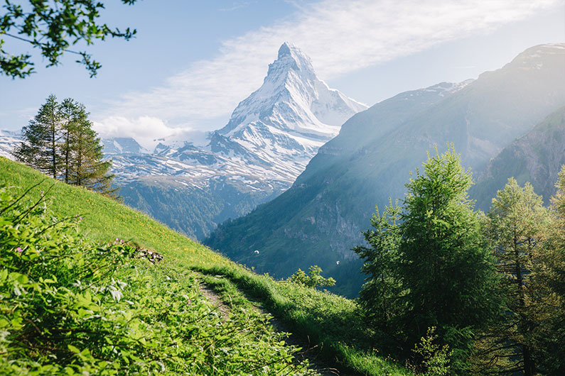 قله ماترهورن یکی از بهترین جاذبه های گردشگری سوئیس
