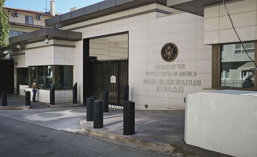 وقت سفارت آمریکا در آنکارا